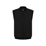 Black Sleeveless Jacket