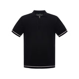 Polo with Short Zipper