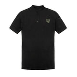 Polo Shirt with embroidery "Ukrainian trident"
