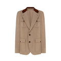Three-Button Safari Blazer