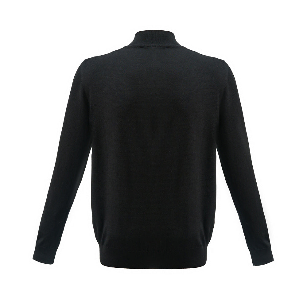 Wool Full-Zip Sweater
