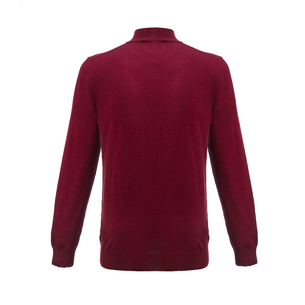 Wool Full-Zip Sweater
