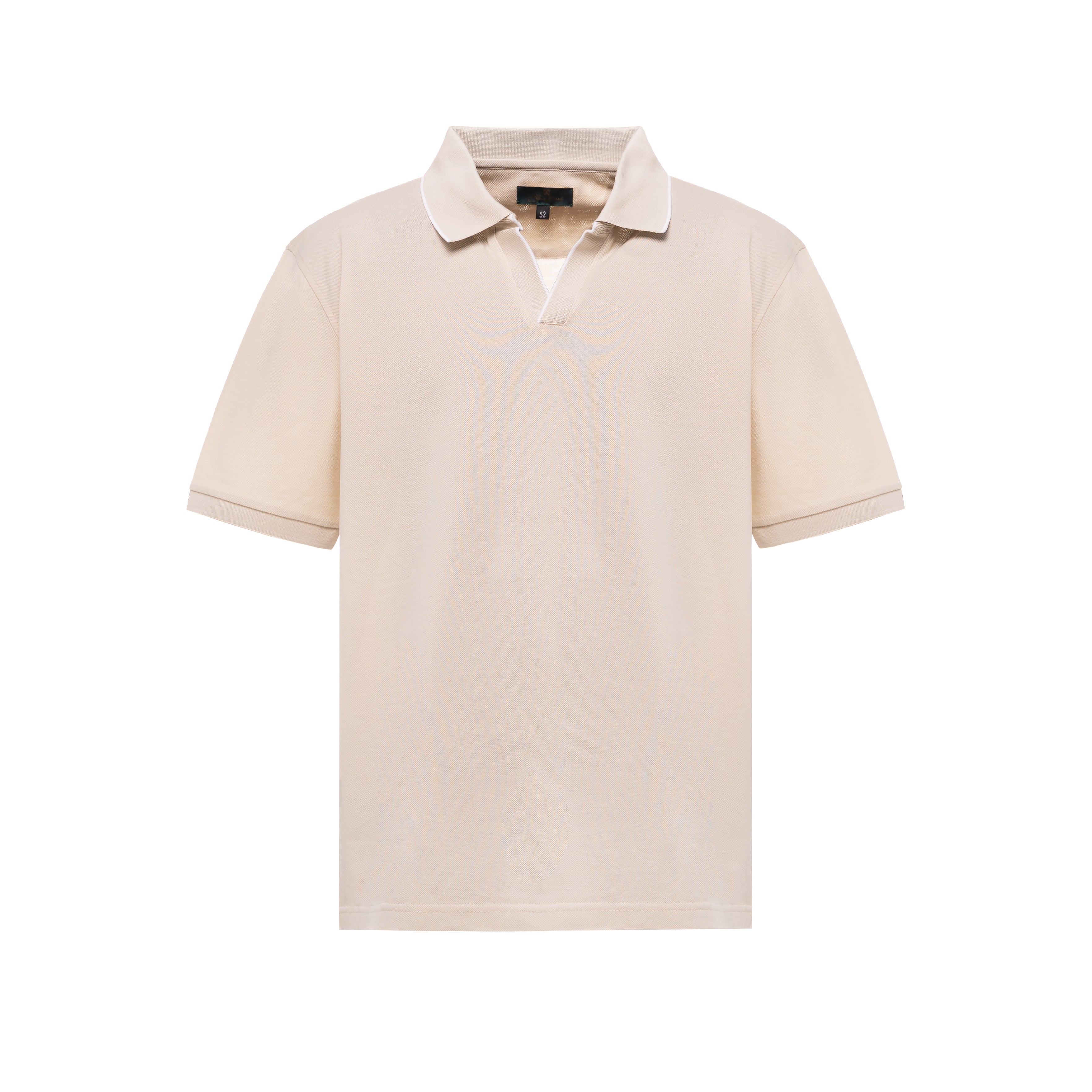 Polo with V-neck