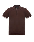 Polo with Short Zipper