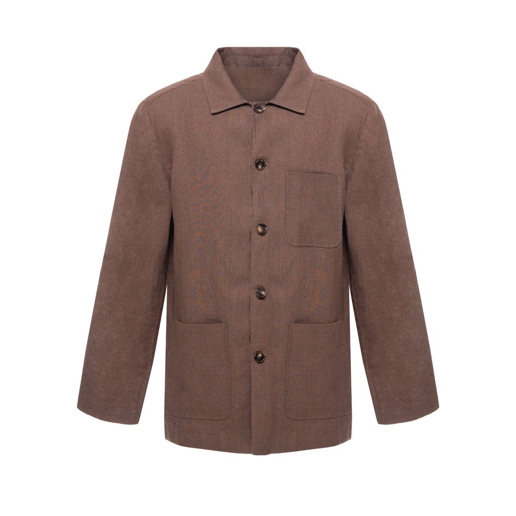 Shirt with patch pockets