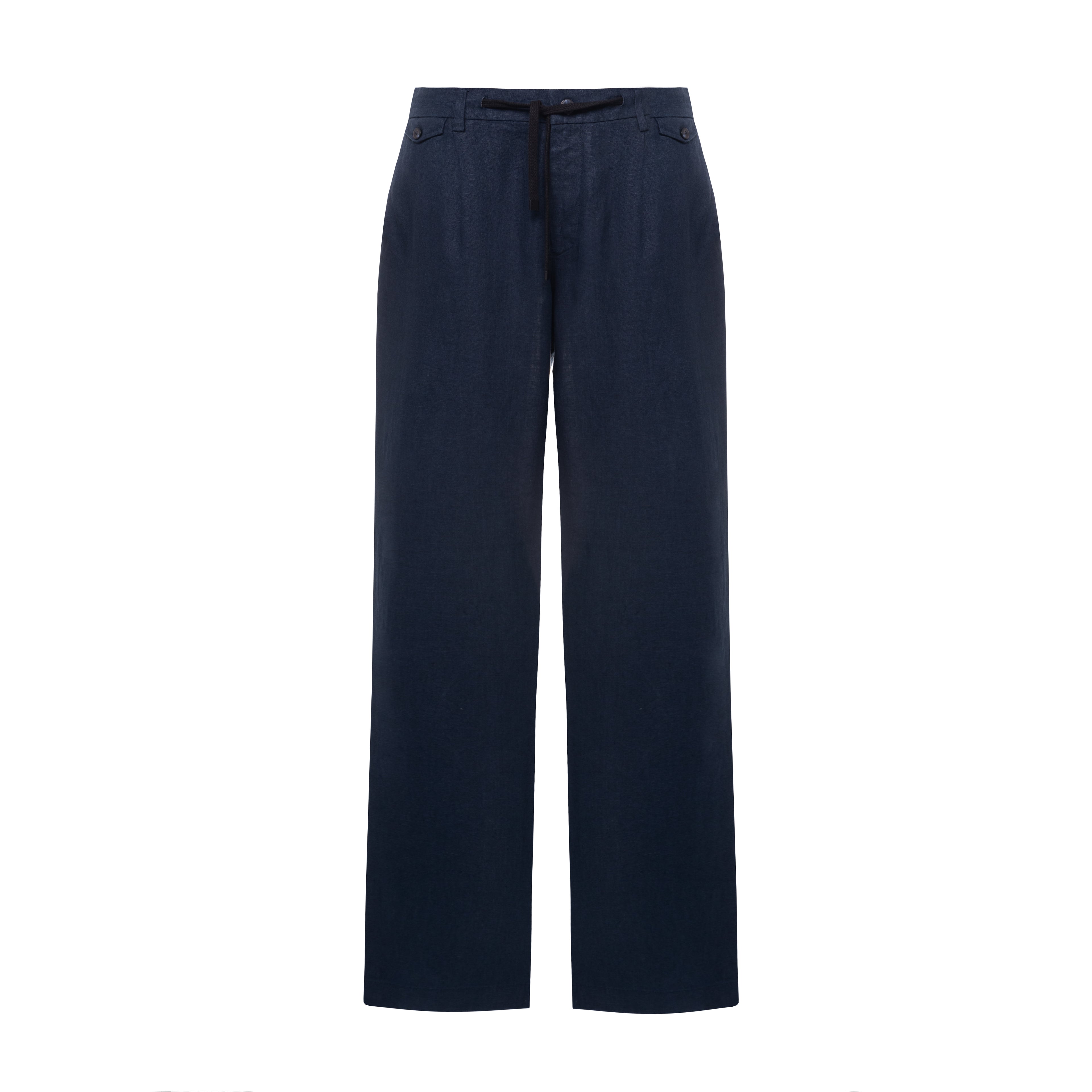 Classic trousers with elastic waistband