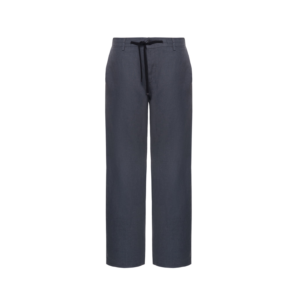 Classic trousers with elastic waistband