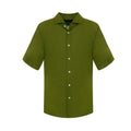 Classic short sleeve linen shirt