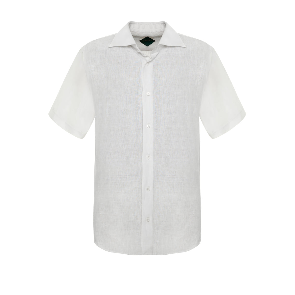 Classic short sleeve linen shirt