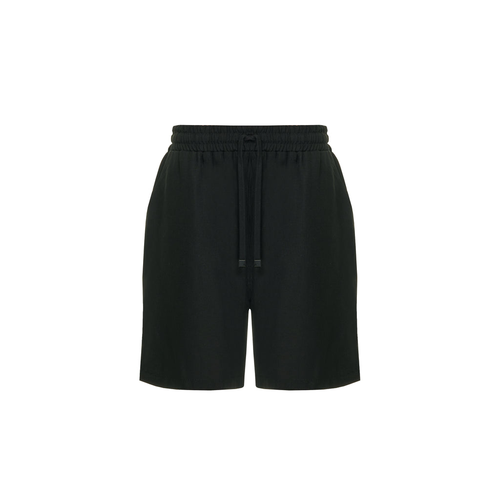 Elastic waist shorts
