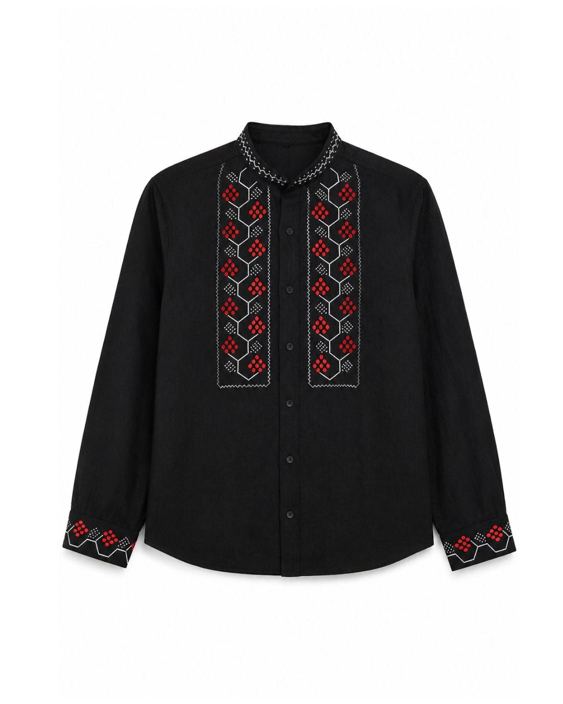 Embroidered Shirt “The Force That Holds the World”