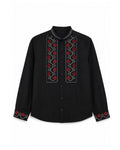 Embroidered Shirt “The Force That Holds the World” - product shot