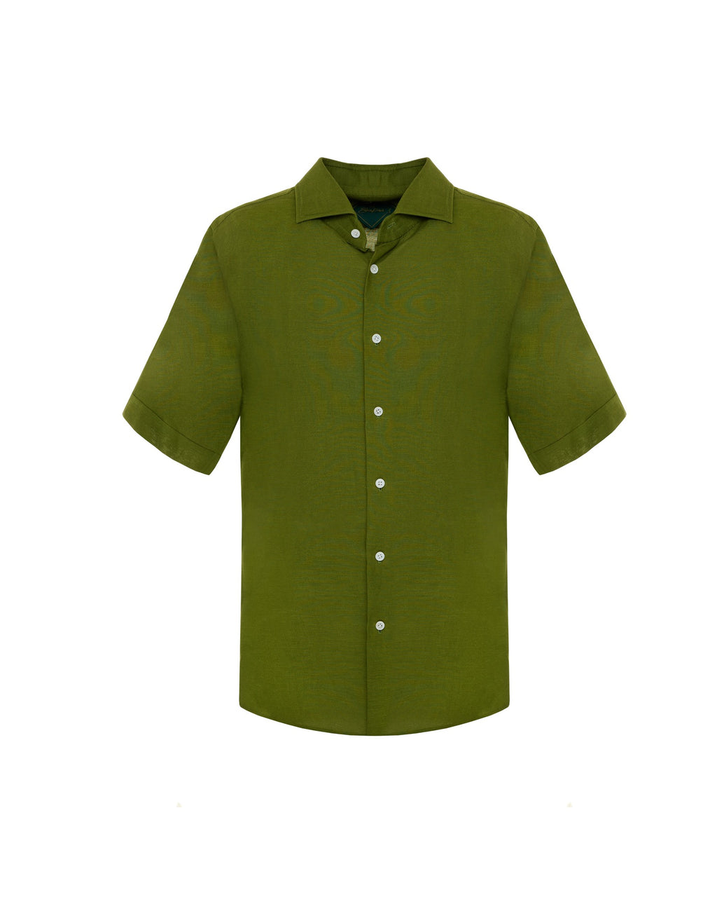 Classic short sleeve linen shirt - product shot