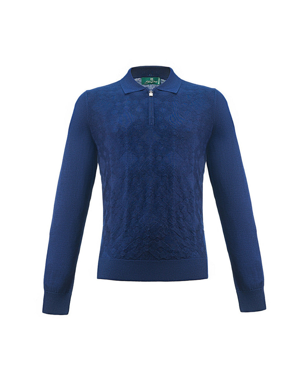 Long-Sleeve Polo Shirt - product shot