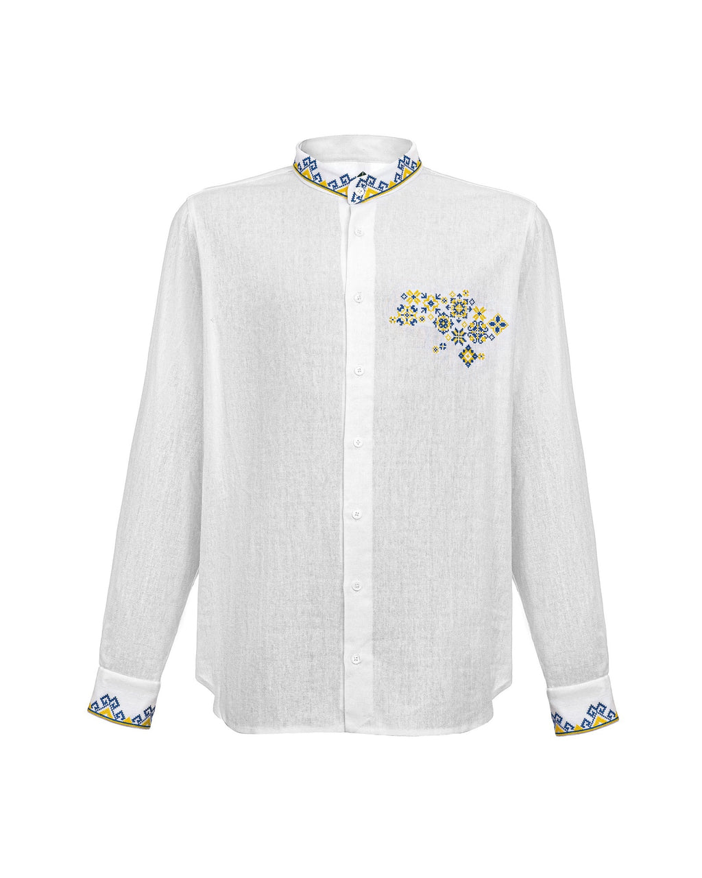 Shirt with embroidery "Ukraine" - product shot