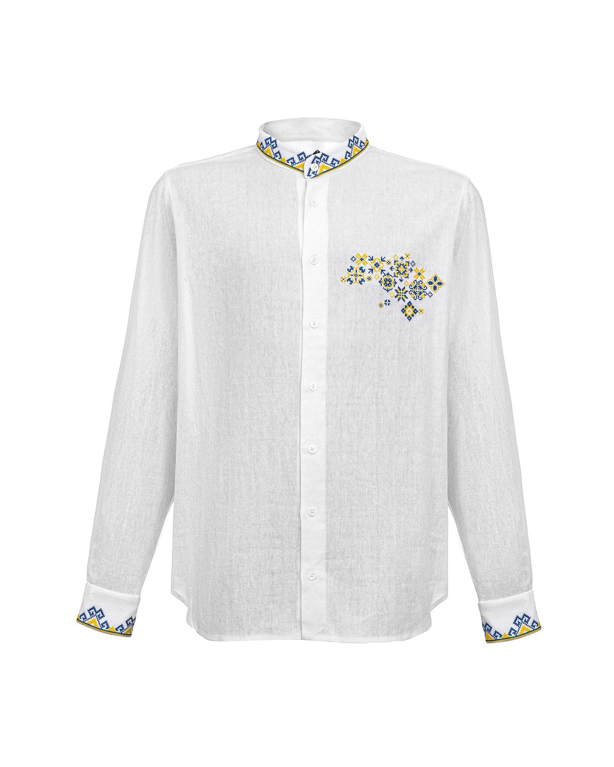 Shirt with embroidery "Ukraine" - product shot