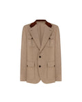 Three-Button Safari Blazer - product shot