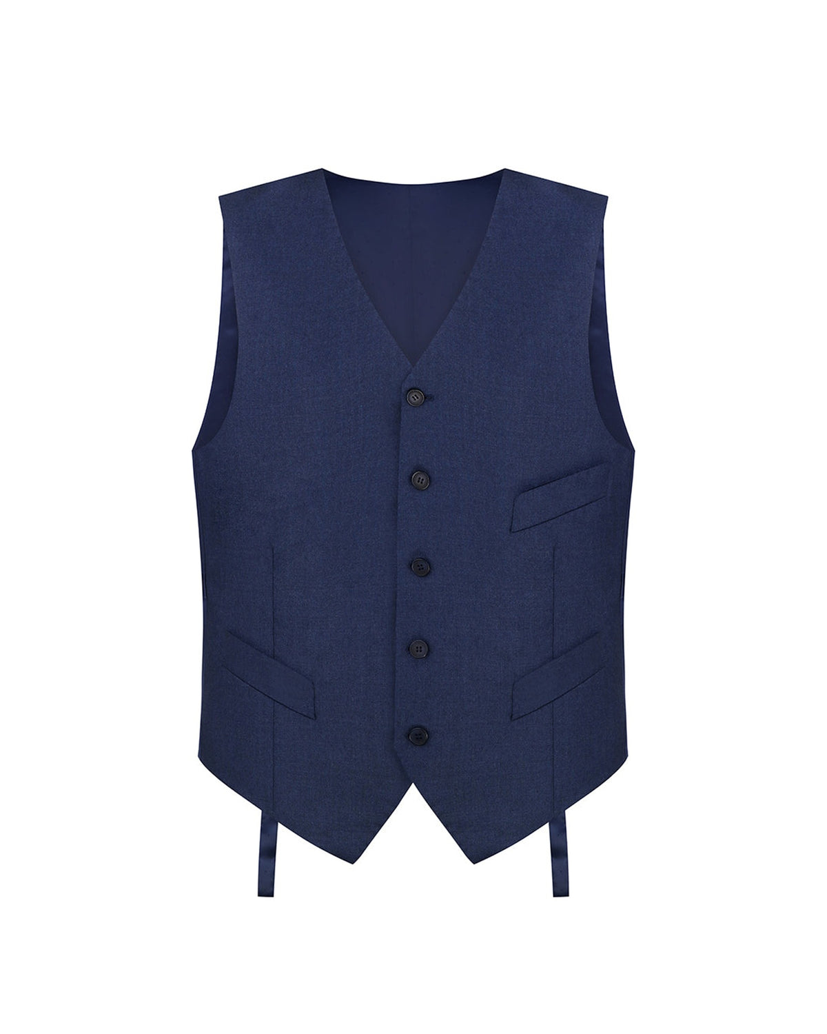 V-neck Virgin Wool Vest - product shot