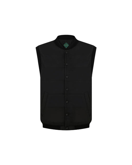 Black Sleeveless Jacket - product shot